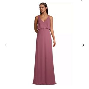 Bill Levkoff Bridesmaid Dress Rosewood